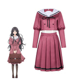 Hana Kaoru Rinka Cosplay Costume Kuri Kaoruko Anime School Uniform Daily Outfit with Floral Fragrance Blooming Cosplay Suit - Halloweez